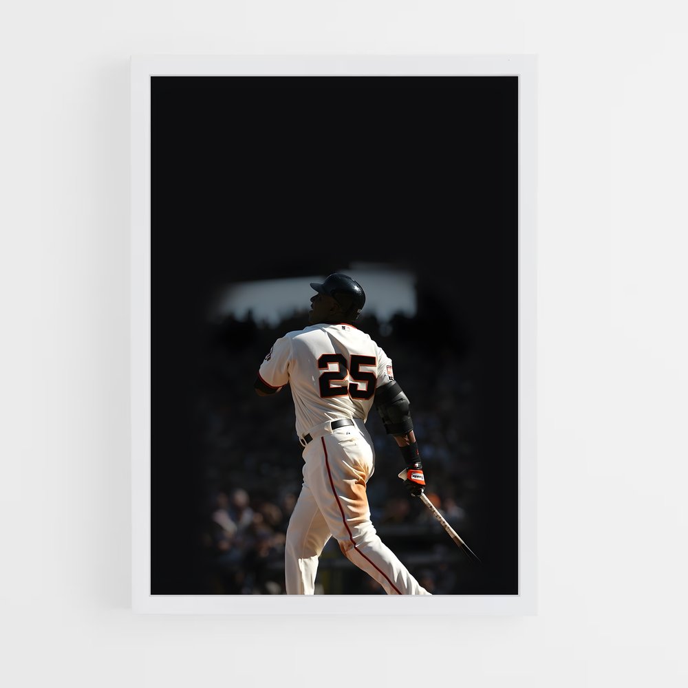 Poster Home Run King – affiche Baseball (vue 3)